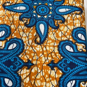 Ankara Fabric: Soft Polycotton African Print, 6 Yards