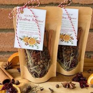 Christmas Stovetop Potpourri, simmering Christmas potpourri, stovetop potpourri, organic potpourri, Christmas gift, teacher gift, gift her