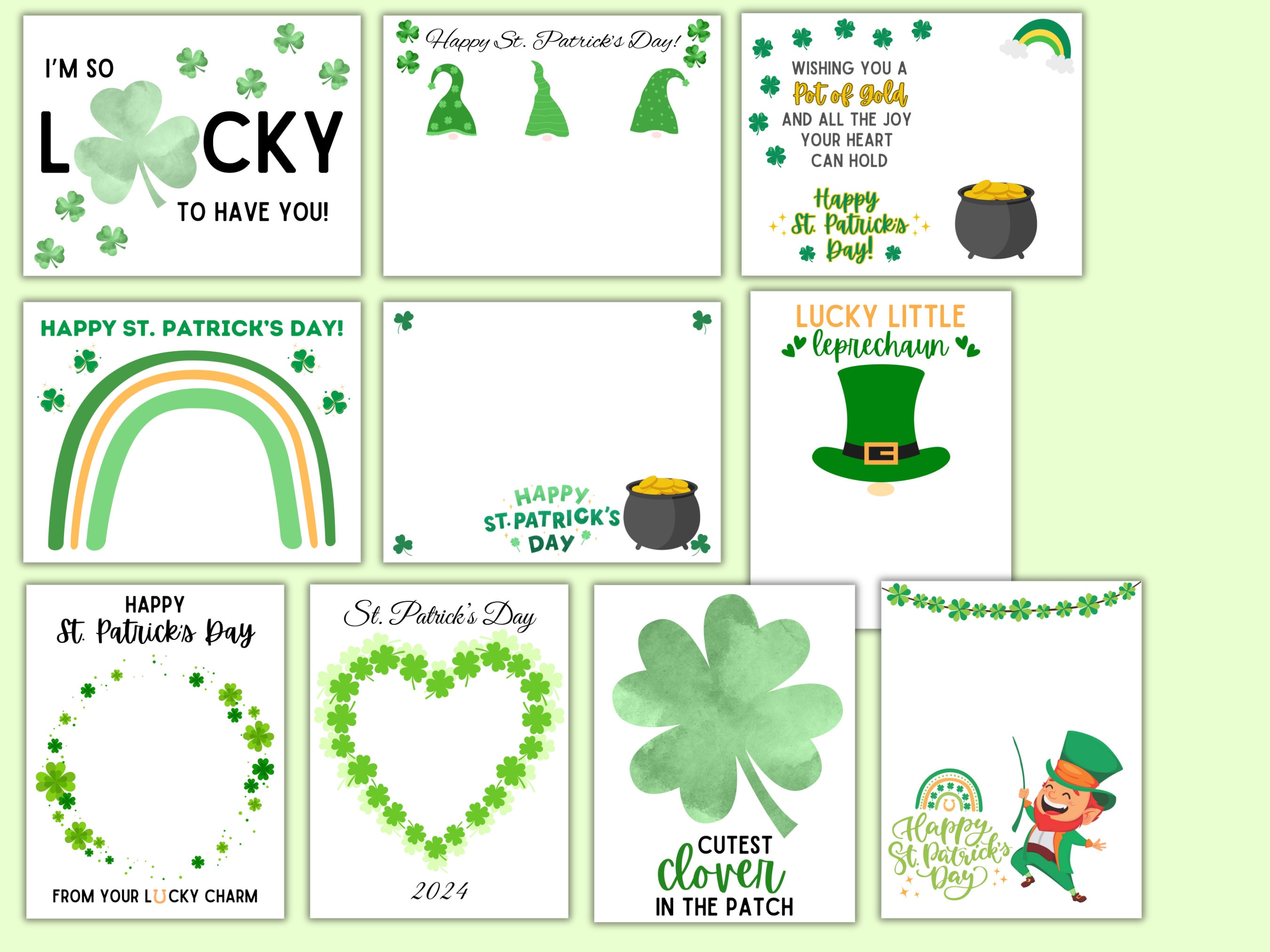 st paddys day handprint crafts