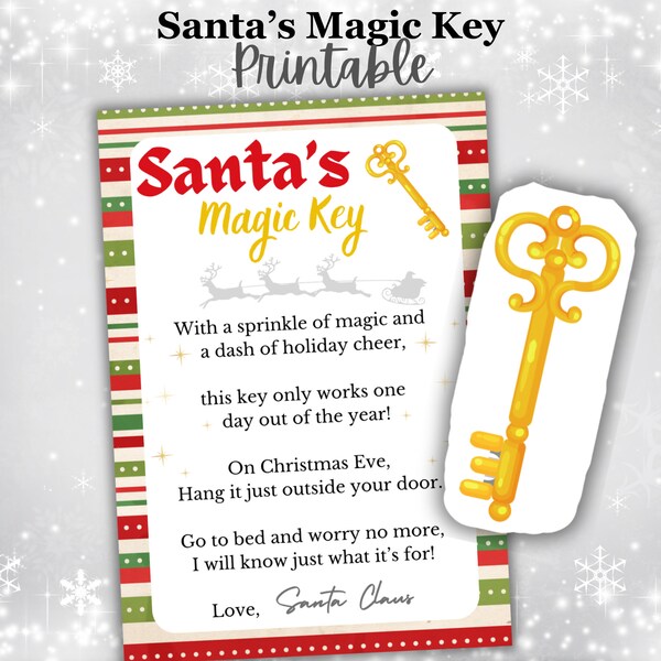 Santas Magic Key - Etsy