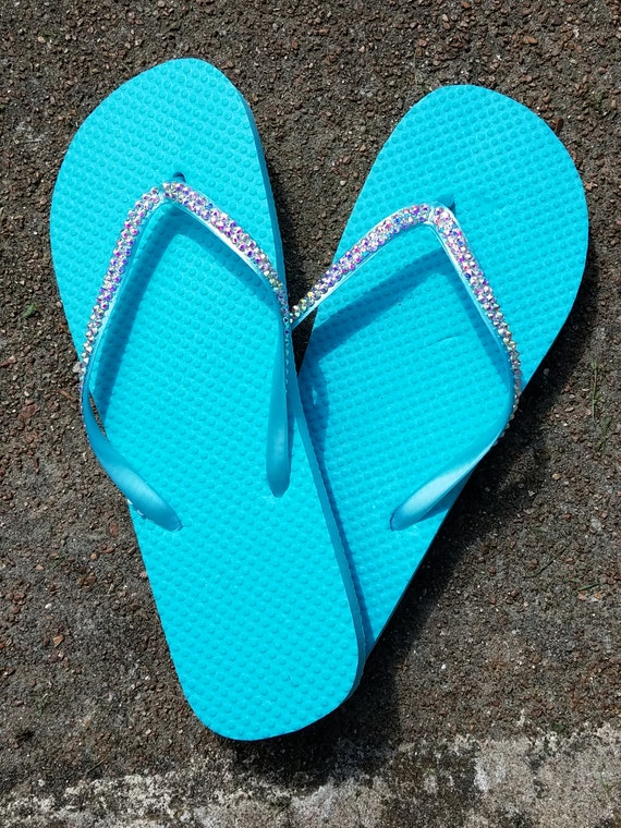 bling flip flops for wedding