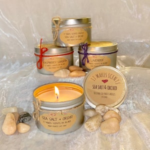 100% Natural Soy Wax Candles