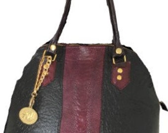 JUMBO GRACE Bag - Genuine Ostrich Leather