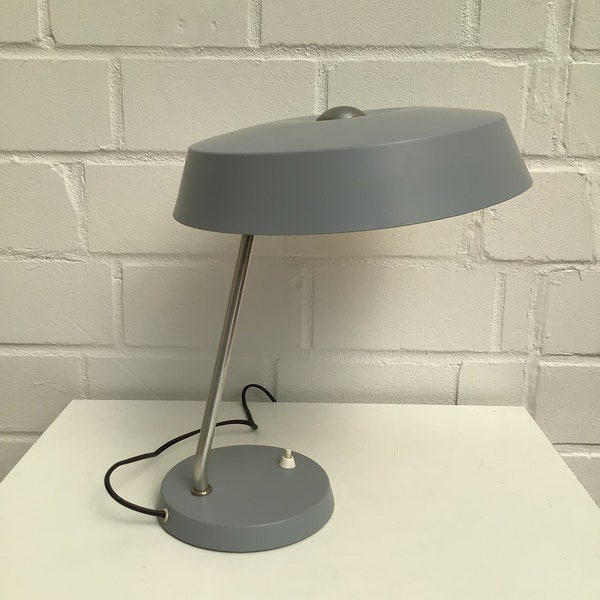 VEB NARVA Leuchtenbau Lengefeld - DDR | 60er 70er Bauhaus Tischleuchte Tischlampe Table Lamp