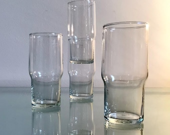 4x SUPERFEST 0.25l Glass Glasses GDR Beer Glass 250ml 25cl