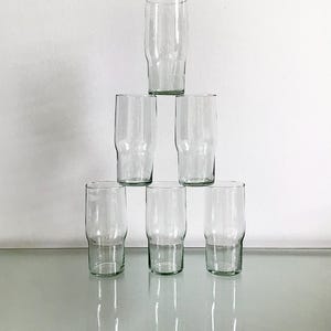 6x SUPERFEST 0.25l glass glass glasses GDR beer glass 250ml 25cl