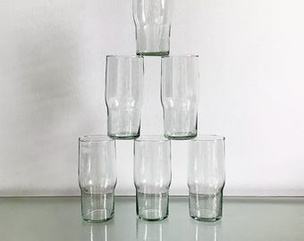 6x SUPERFEST 0,25l Glas Glass Gläser DDR Bierglas 250ml 25cl buy superfest