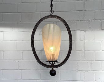Antique Art Deco 20s 30s “LA LUNA” ceiling light hanging lamp lamp light
