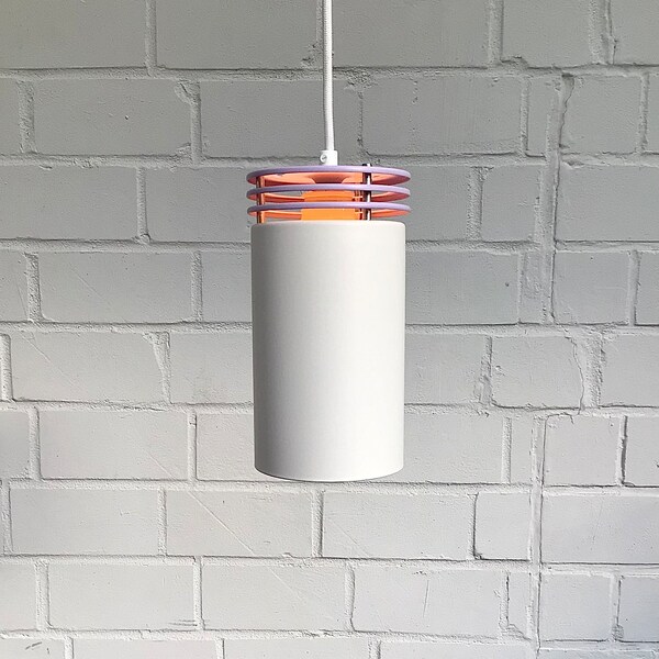 formschöne Danish Design pendant light MCM Pendelleuchte 60er 70er Lampe Leuchte