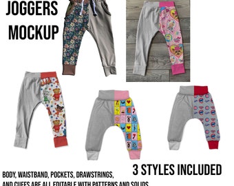 Download Joggers Mock Up Etsy