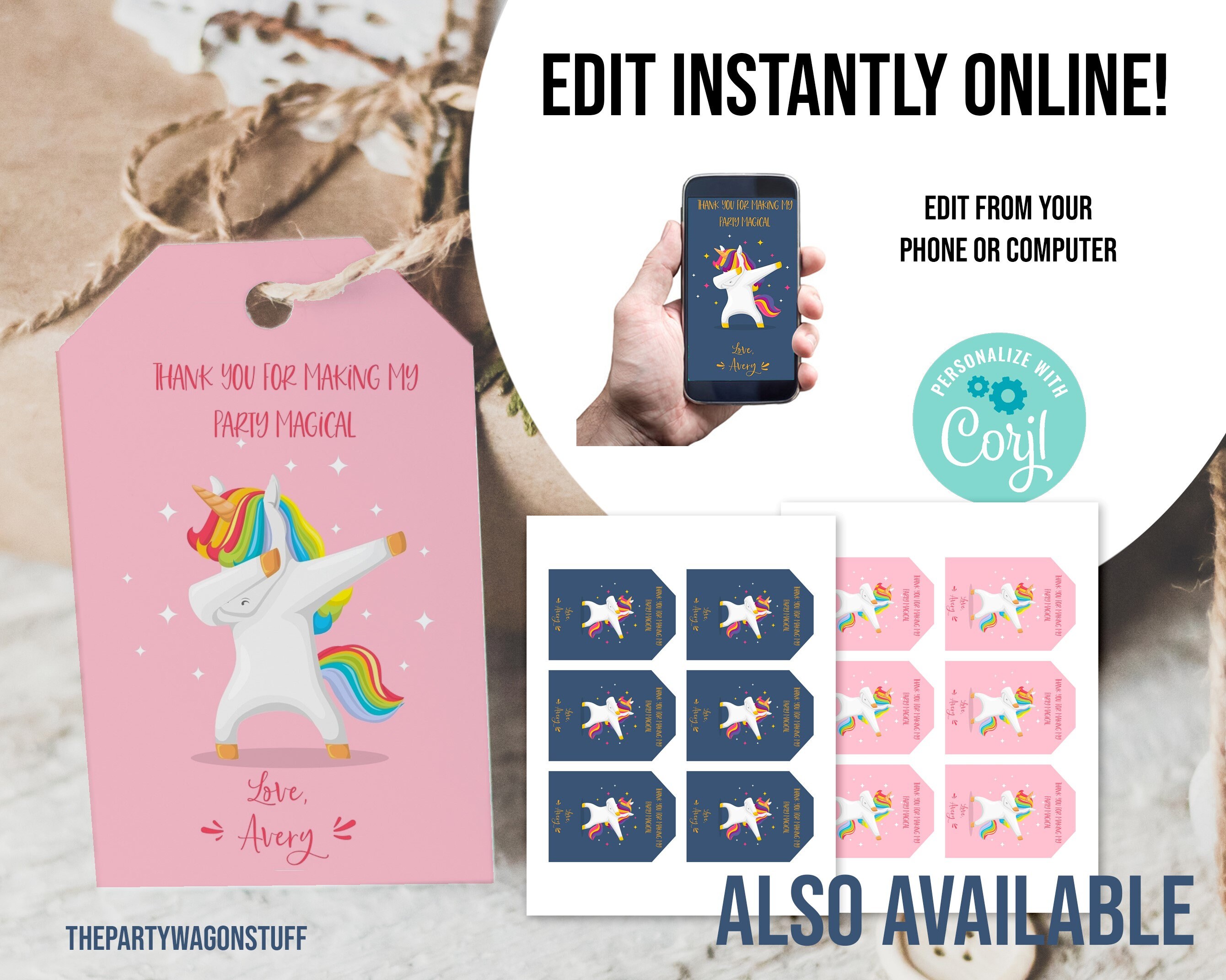 Unicorn Fortune Teller or Cootie Catcher Craft- Great Party Activity ...