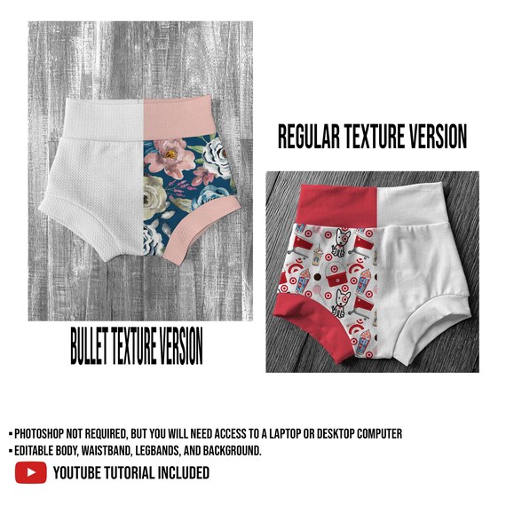 Download Bummies Mockup Digital Bummies Mock Up Bloomers Shorties Etsy