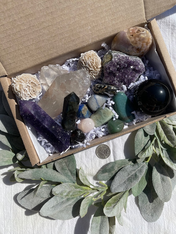 Crystal Mystery Box - Healing Stones, Candles & More!