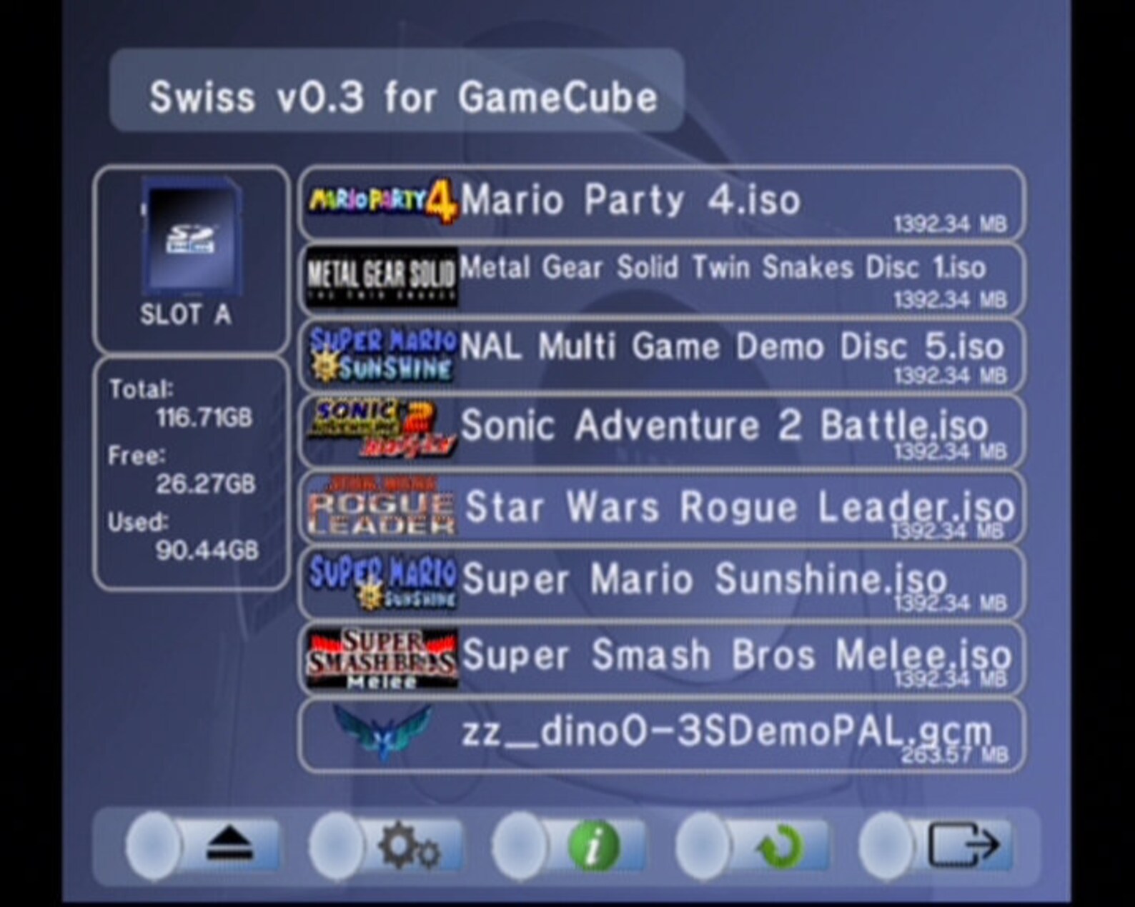 Gamecube mini DVD Swiss game loader. Etsy