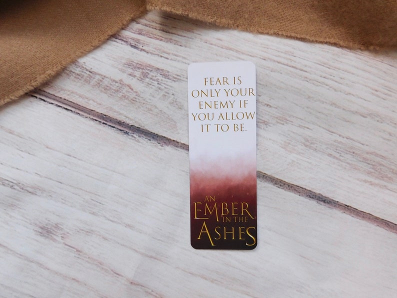 An Ember In The Ashes Quotes An Ember in the Ashes Series Quote Bookmarks | Etsy