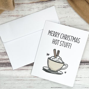 Carte de Noël | Joyeux Noël, trucs chauds | de voeux | Amour et amitié | Cadeau | Célébration
