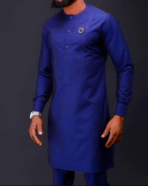 Men's African Outfits Attire for Groomsmen Nigerian - Etsy UK
