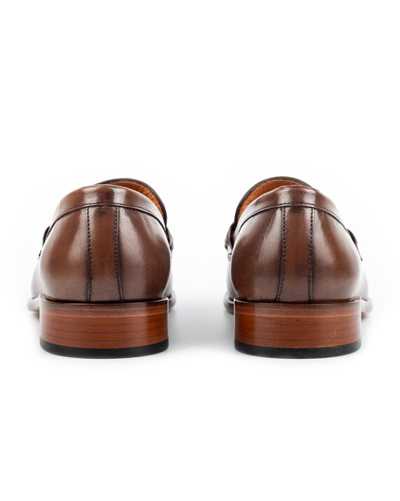 Bass | Men’s Stanley Brown Leather Oxford Shoes Size 11.5 Men main image 4