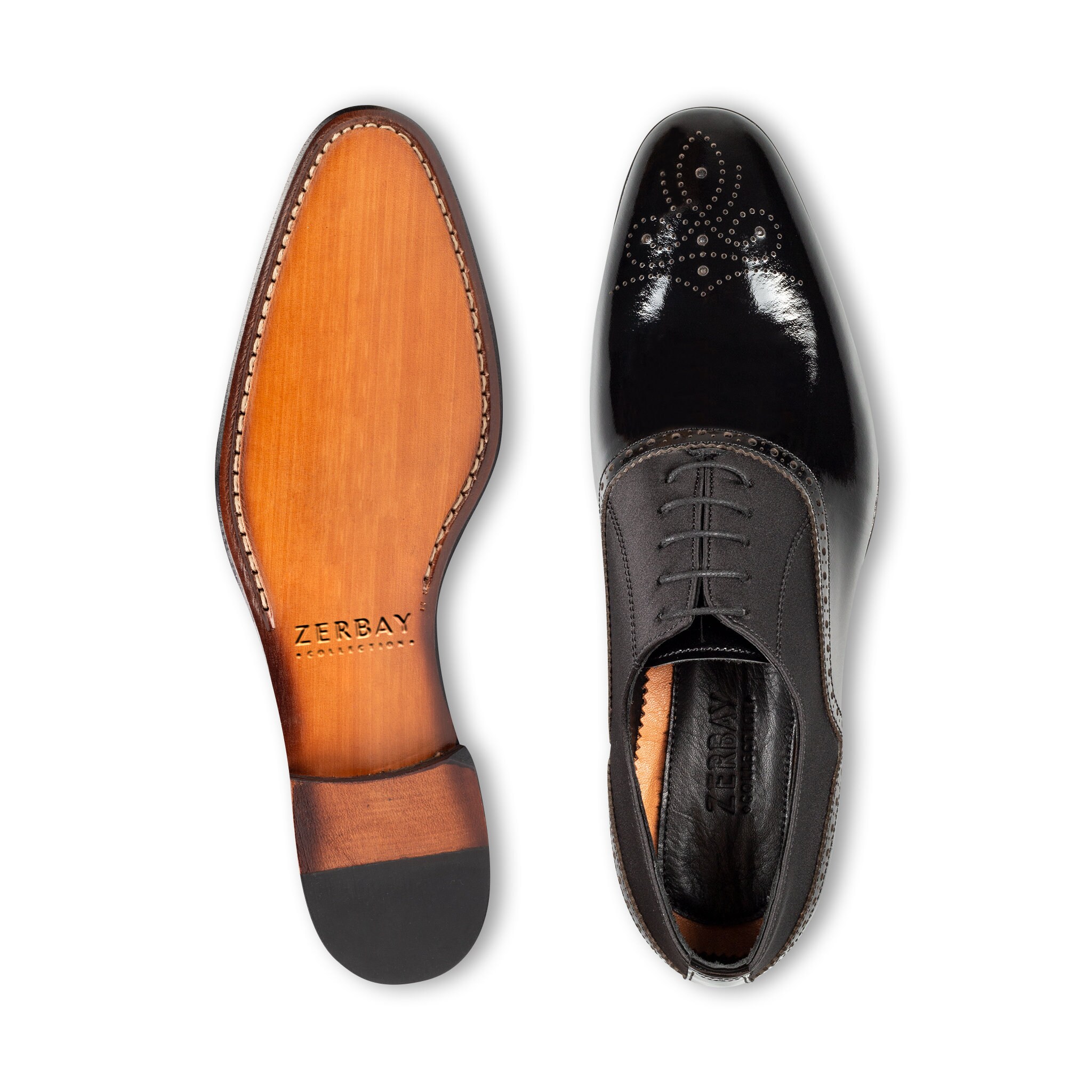 靴 Belted lame leather shoes BELGRAVIA EAGLE COURT Bone Leather Court Heel by KURT GEIGER