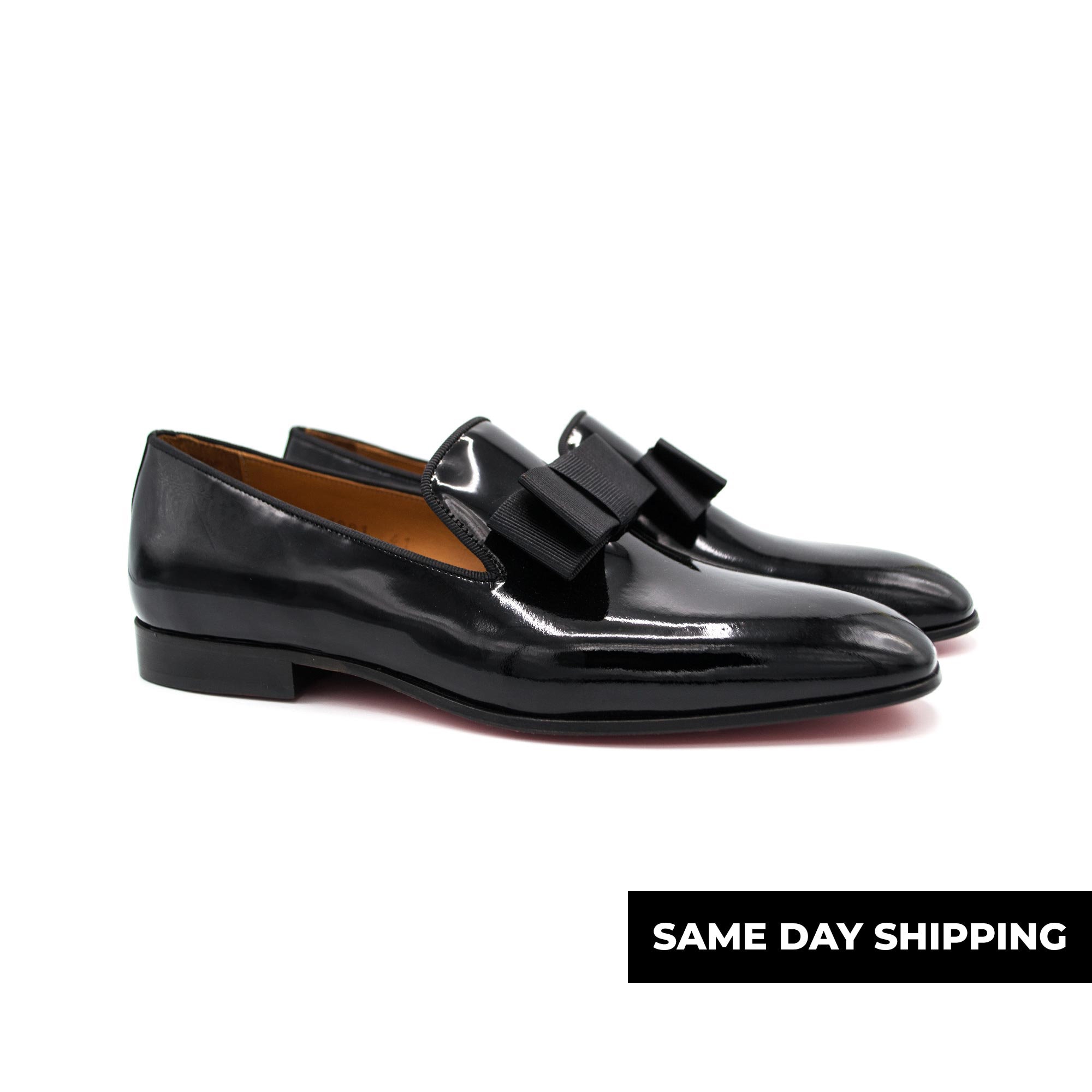 TOLIMA BLACK Handcrafted Patent Leather 