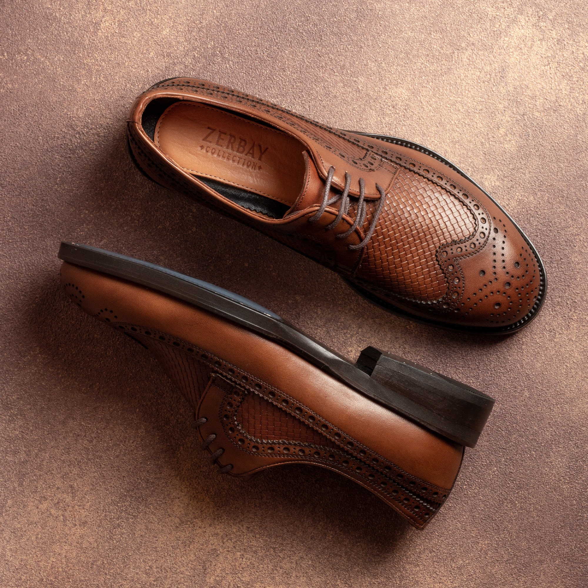 Le Yucca’s brown U-tip dress shoes Le Yucca's – Lister