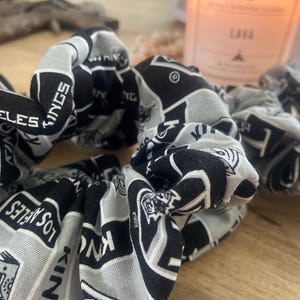 NHL Los Angeles kings scrunchie