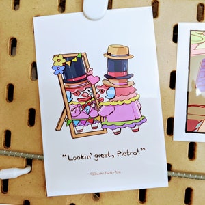 ACNH// Well Dressed Pietro 4x6&quot; Glossy Print