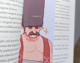 Tall Hudson bookmark [HANDMADE]