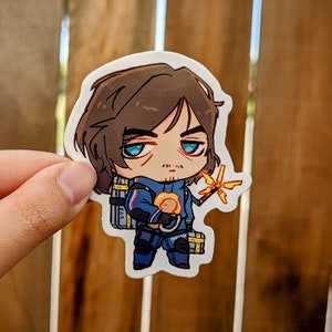 Death Stranding 3&quot;x3&quot; Glossy Vinyl Sticker