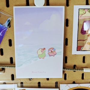 Pastel Beach 4x6&quot; Photo Print