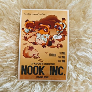 ACNH// NOOK INC. Glossy 4x6&quot; Photo Print