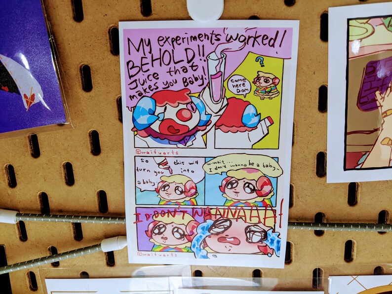 ACNH// Pietro Experiments on Dom Glossy 4x6 Photo Print Etsy