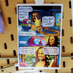 ACNH// Pietro Purchases A Painting Glossy 4x6&quot; Photo Print