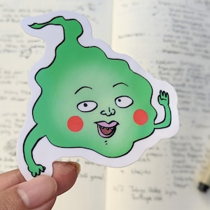 Dimple 3"x3" Glossy Vinyl Sticker