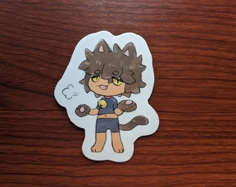 Smug Cocoa 3" Vinyl Sticker