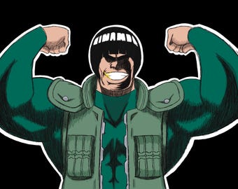 All Might Guy - Fused Anime Character #1