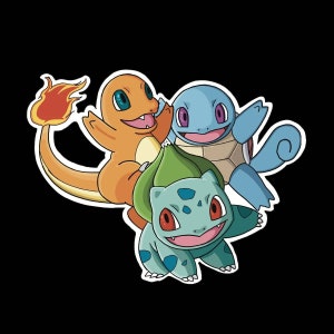 Kanto Starters!