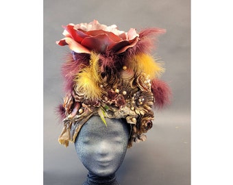 3-teiliges Gothic Halloween Set - Haarreif Mit Handschuhen & Halskette Für Vampir Kostüm