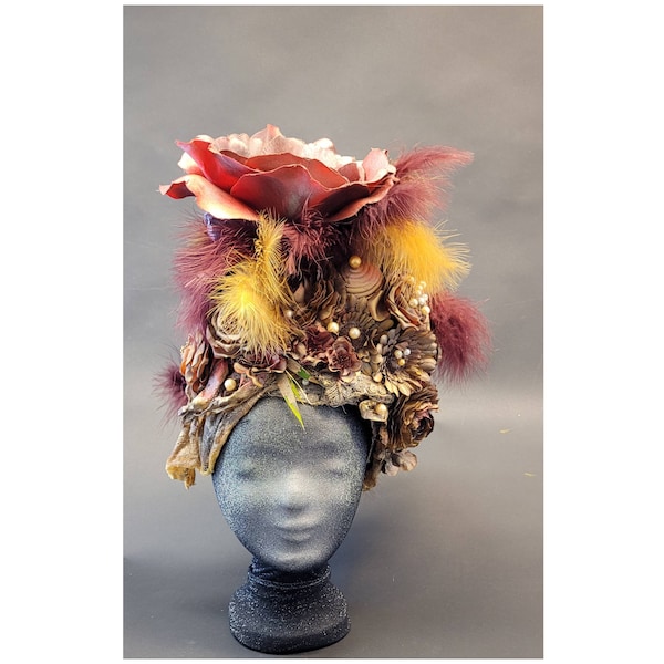 Headpiece  Flower Fantasy