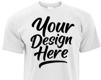 Camiseta personalizada hombres mujeres Impreso Unisex Nombre o Logotipo Personalizado Impreso Hombres Camiseta Fiesta Camiseta Ciervo y Gallinas Camiseta Trabajo Camiseta personalizada