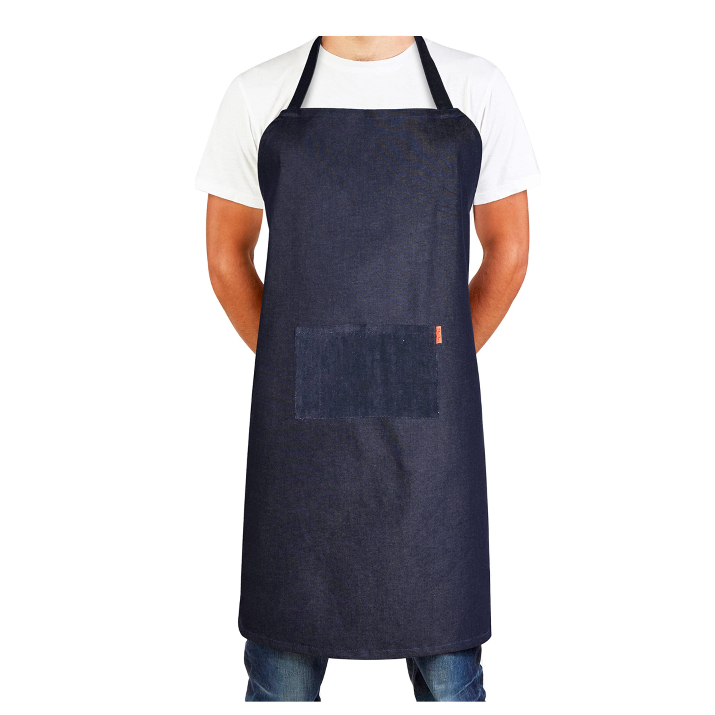 Professional Chefs Denim Apron with Pocket For Butcher Kitchen Etsy