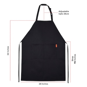 Funny Cooking Men Black Aprons Father's Day Gifts Fear the Bearded Chef