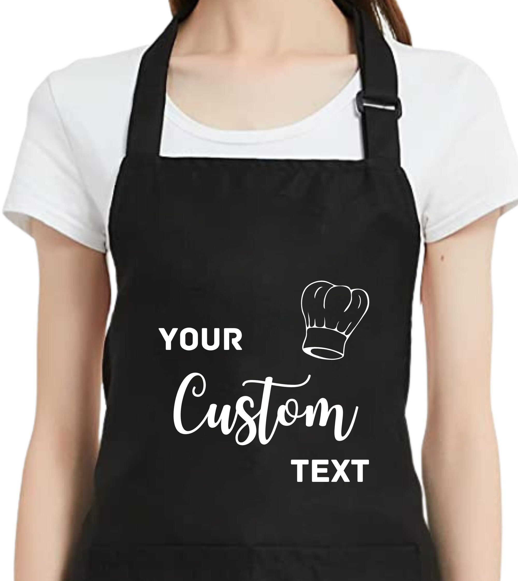 Apron Wife Mom Boss, Kitchen Apron With Three-section Pocket, Mommy, Mama,  Cooking Gift for Mothers Day, Mom Life 