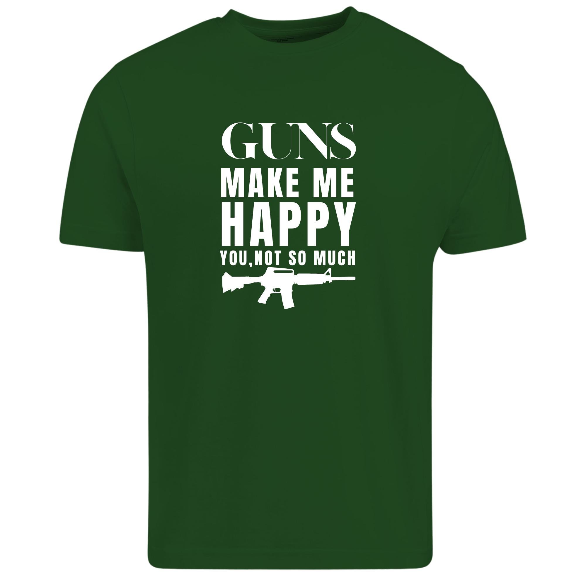 Maglietta Uomo "Diritto Di Portare Armi" - T-shirt Militare Verde Esercito 2° Emendamento