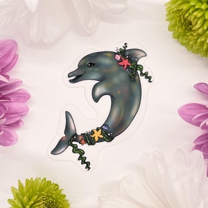 Tümmler Aufkleber, Delfin Aufkleber, Tümmler Aufkleber, Delfin Aufkleber, Tümmler Aufkleber von Naterade Erstellt