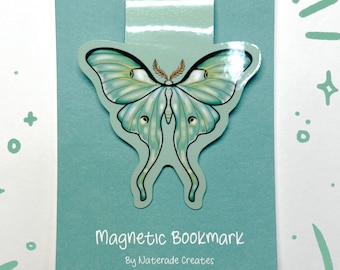 Marcador magnético Luna Moth
