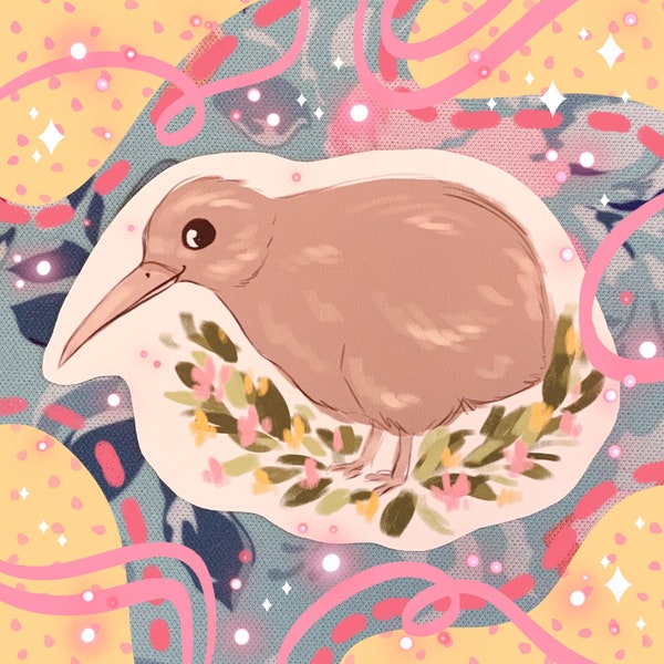 Kiwi Bird Etsy