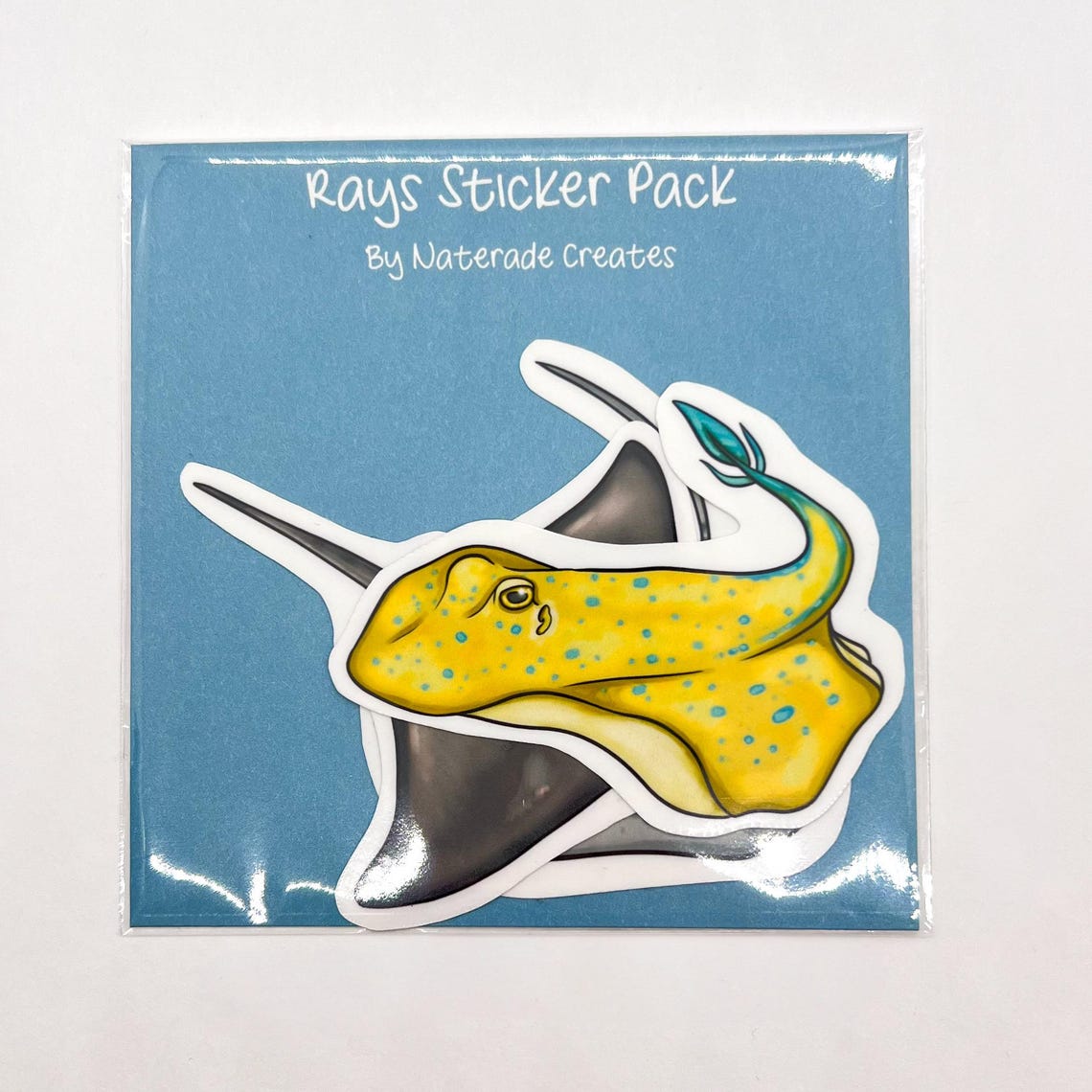 Ray Tracing Sticker Rays Sticker Pack, Ocean Ray Stickers, Stingray Stickers by Naterade ...