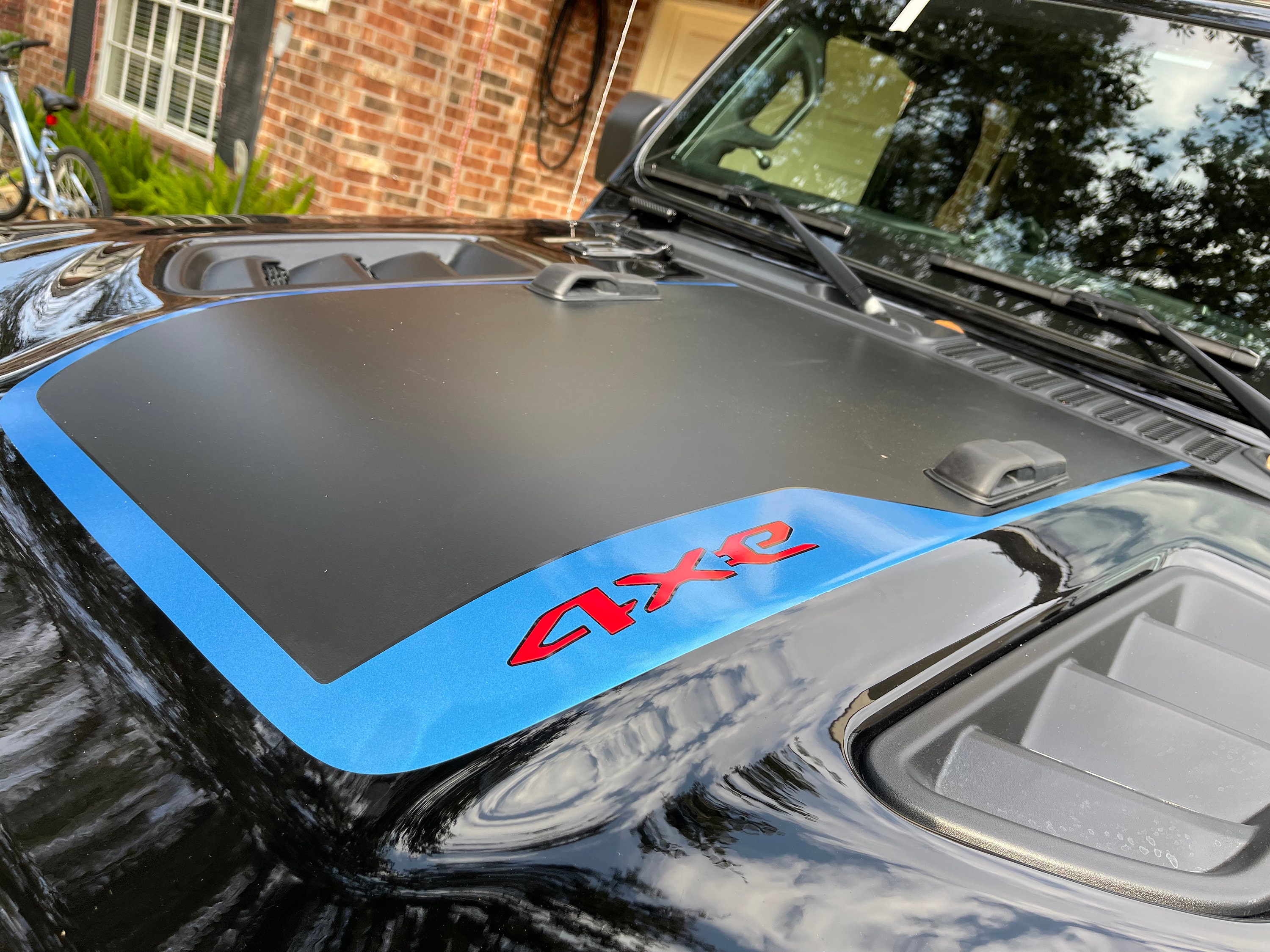 4XE Hood Logo Insert Custom Design From Motorsport Texas - Etsy