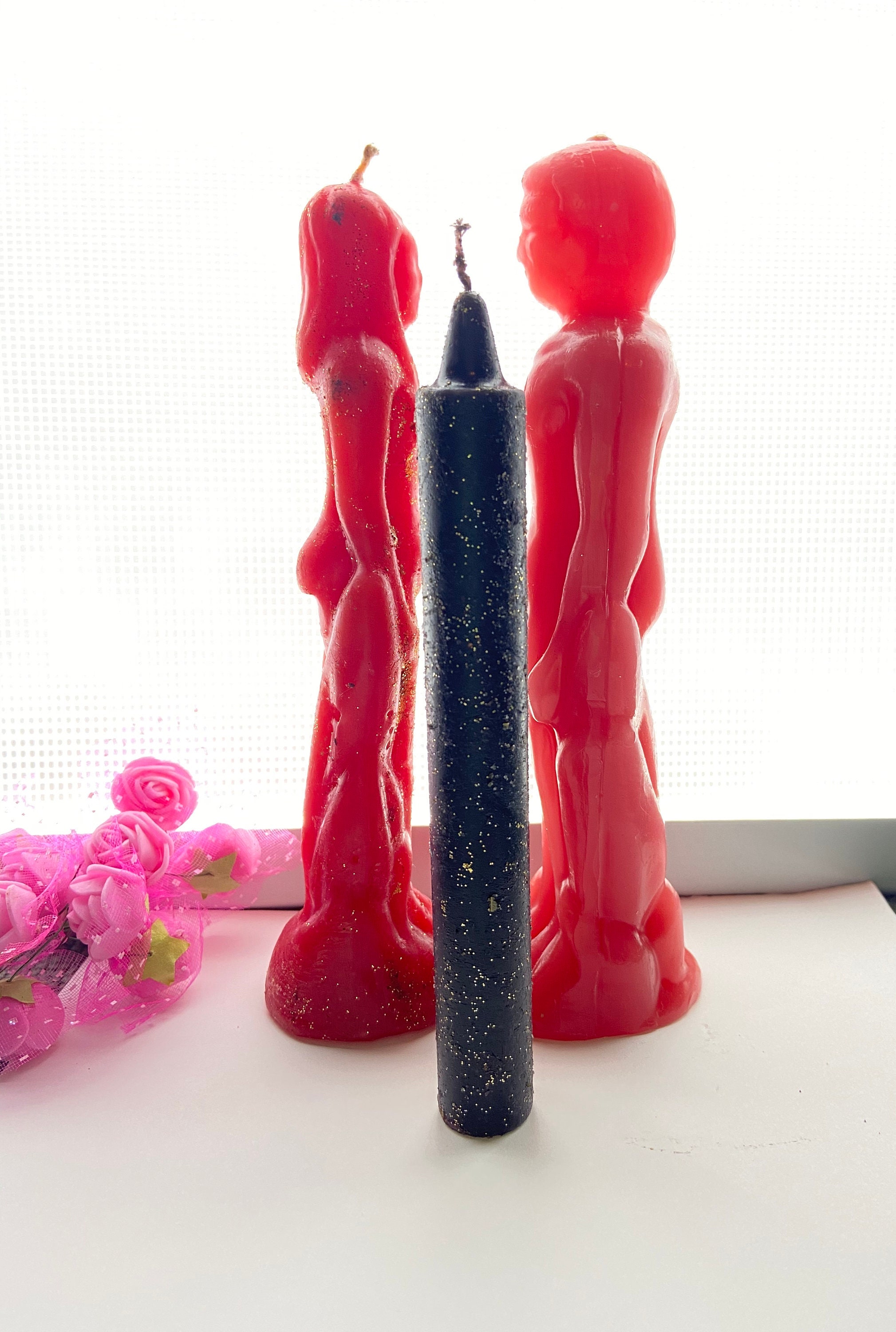 Red Couple Candle/vela Roja Pareja Etsy UK